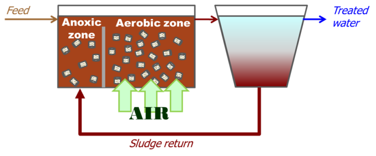 The integrated fixed-film bioreactor