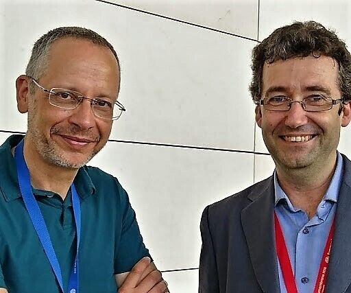 Figure 2:  Organiser José Antonio Mendoza-Roca of the Universitat Polytècnica de València with plenary speaker Simon Judd