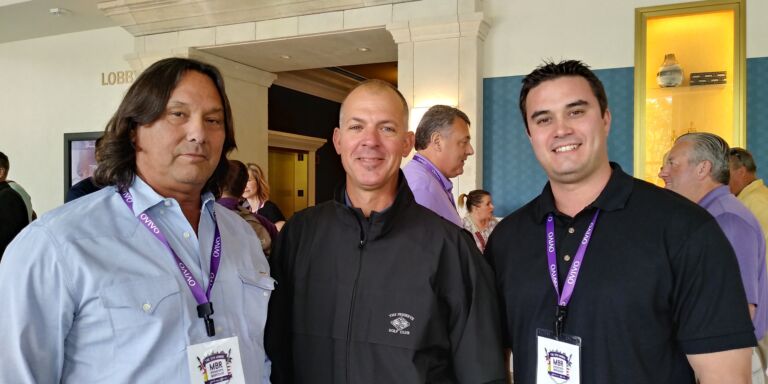 Fig 4: Three good looking dudes: Leif Utegaard, Kevin Siring and Rylan Utegaard from Santa Lucia Preserve attended Ovivo’s MBR Workshop.