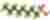 PFAS ball-and-stick molecule, CAD construction
