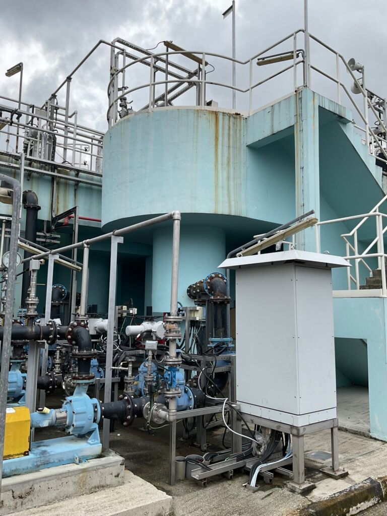 Cyclonic degritter, Ulu Pandan Integrated Validation Plant