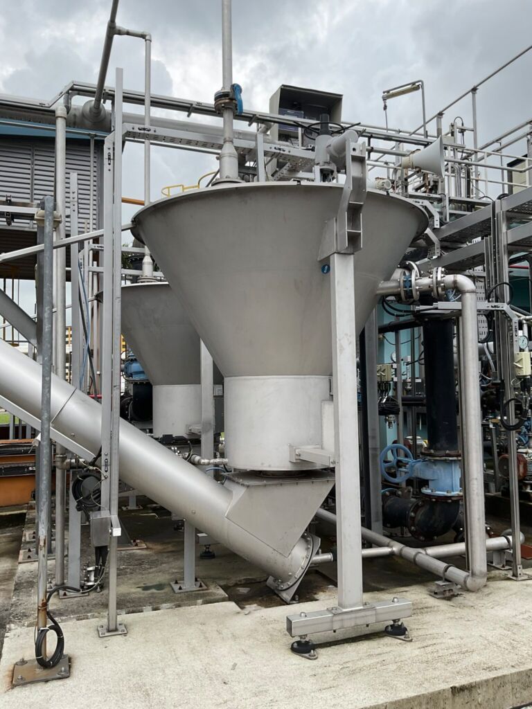 Grit classifier, Ulu Pandan Integrated Validation Plant