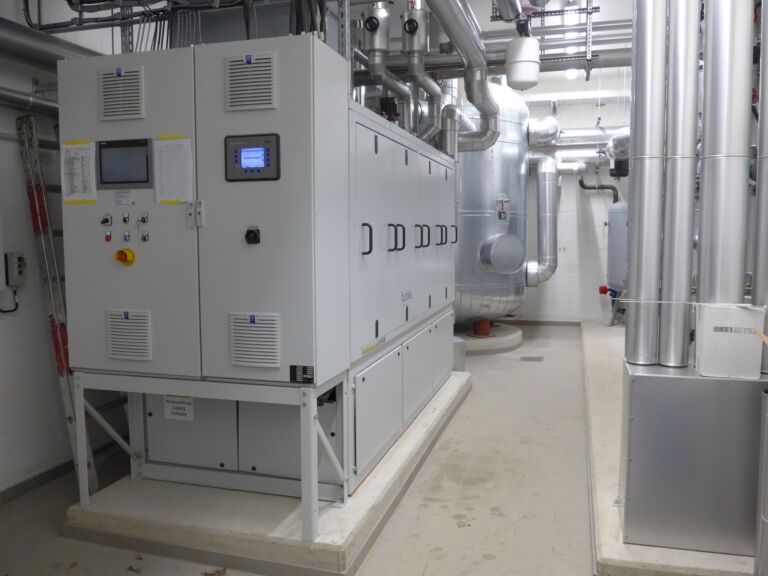 The new Combined heat and power (CHP) units