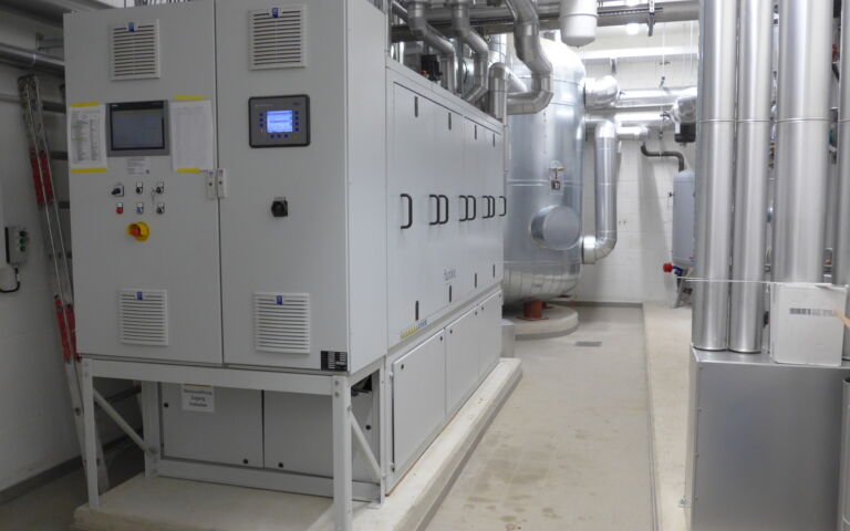 The new Combined heat and power (CHP) units
