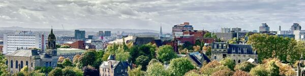 View of Glasgow, from the Necropolis