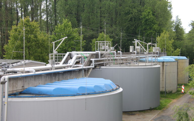 The new Anammox process tanks